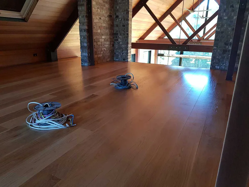 American Oak wide board with a water-based matt finish timber floor, Gold Coast (view 2)