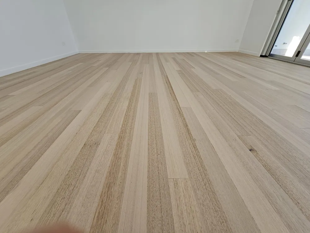 Elevate Your Space on the Gold Coast with Exquisite Tasmanian Oak Floors Enhanced by a Mild Limewash Finish