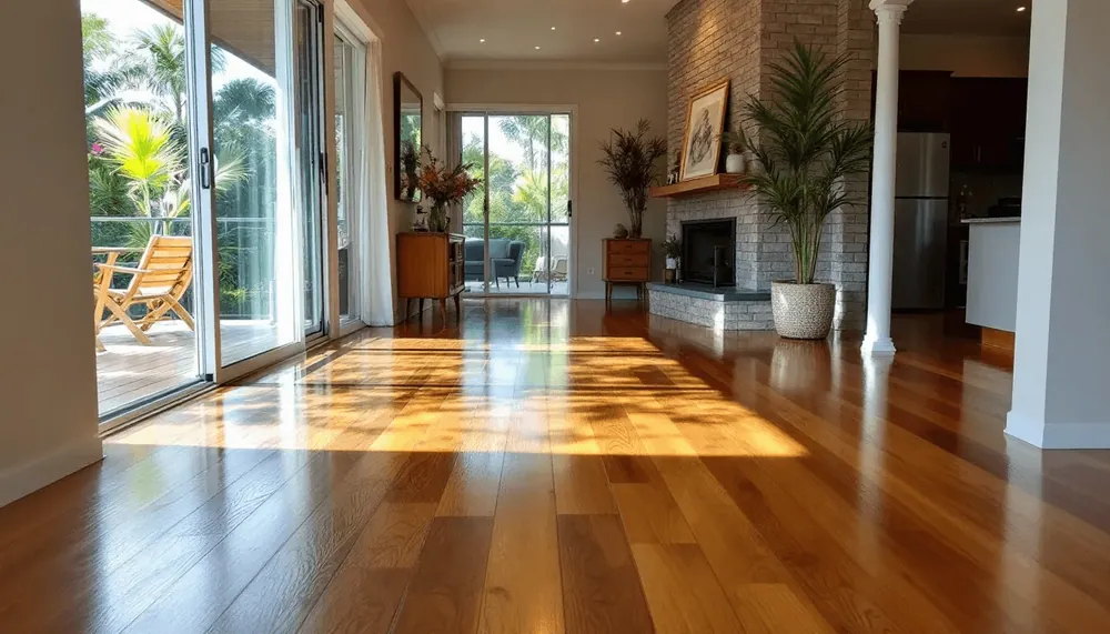 Timber floor sanding Currumbin (view 2)